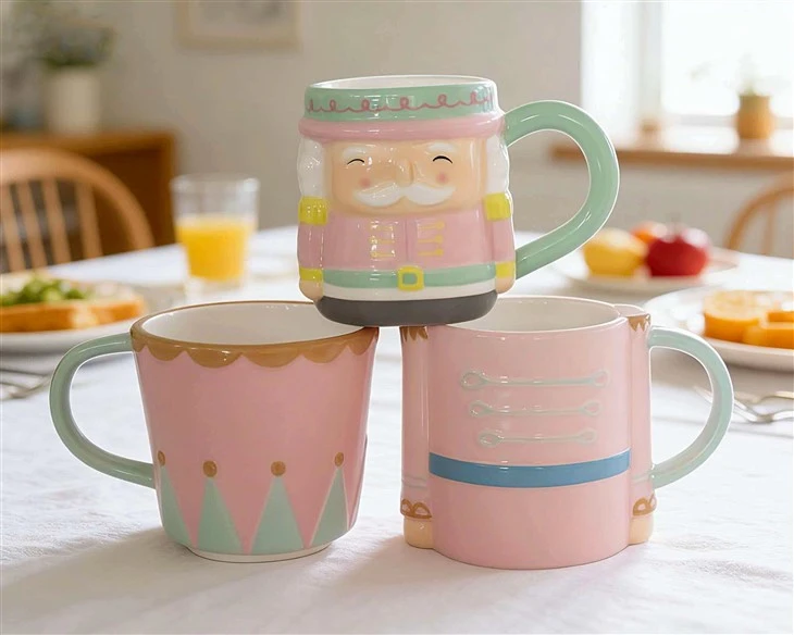 Cute Pink 3D Ceramic Mug manufacturers